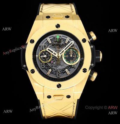 2022 New Hublot Big Bang Unico Yellow Magic Swiss 7750 Watch Gold Case